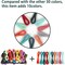 1mm 437 Yards Waxed Polyester Cord Wax Cotton String for Bracelet Making Waxed Thread for DIY Jewelry Making